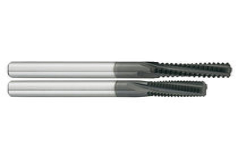 @#FOUR FLUTE END MILLS WITH HELIX DIFFERENTIATED IRREGULAR DIVISION
